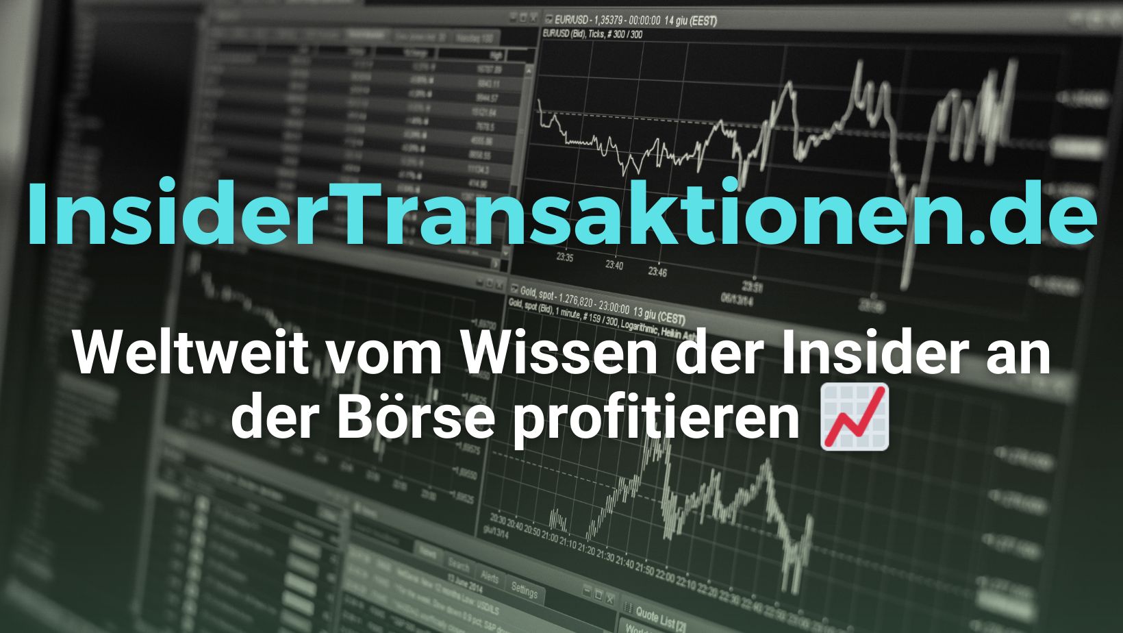 InsiderTransaktionen.de - Weltweit vom Wissen der Insider an der Börse profitieren